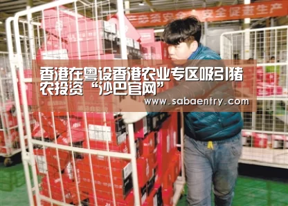 香港在粤设香港农业专区吸引猪农投资“沙巴官网”(图1) 沙巴